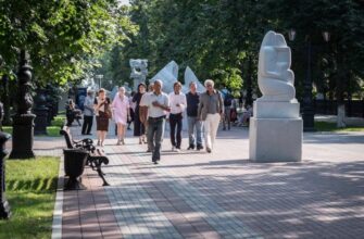 Аллея современной скульптуры «ArtTerria» в Уфе: искусство на улице