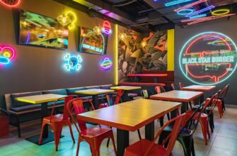 Ресторан Black Star Burger на Новом Арбате: вкус американского стритфуда в центре Москвы