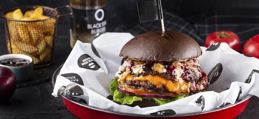 Блек Стар Бургер / Black star burger (Жулебино)