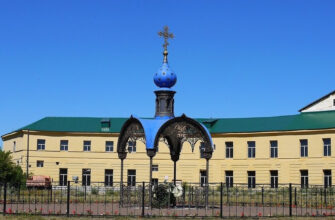 Часовня на месте обретения Казанской иконы Божьей Матери в Казани