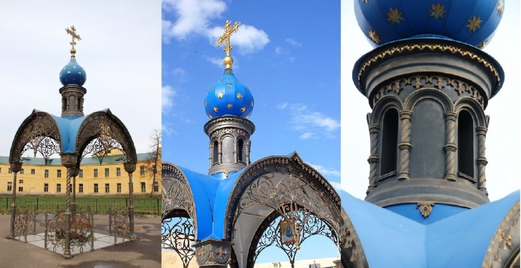Часовня на месте обретения Казанской иконы Божьей Матери