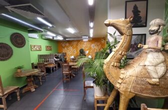 Кафе Джаганнат на Белорусской: восточная кухня и вегетарианские блюда до 1000 рублей