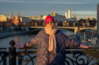 Фотопрогулка «П&П (полезное с приятным) на Патриаршем мосту Москвы»