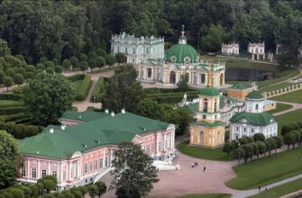 Государственный музей керамики и Усадьба Кусково XVIII века в Москве