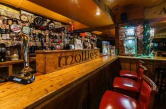 Пивной ресторан Mollie’s на Рубинштейна: европейская кухня и спорт на экране