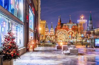 Москва Новогодняя: групповая автобусная экскурсия