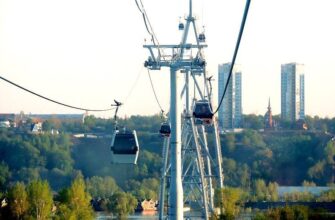 Нижегородская Канатная дорога: уникальный опыт в Нижнем Новгороде