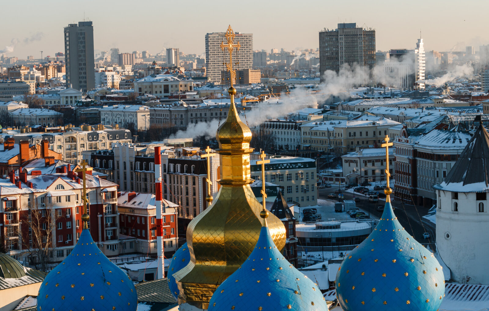 Казань: трансфер из аэропорта, обзорная экскурсия и чаепитие
