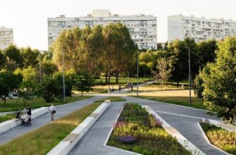 Парк имени Юрия Лужкова: современное пространство для отдыха в Южном округе Москвы
