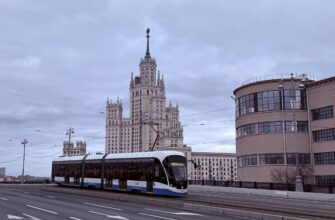 По Москве на трамвае