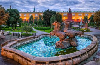 По центру Москвы — пешком и на автобусе