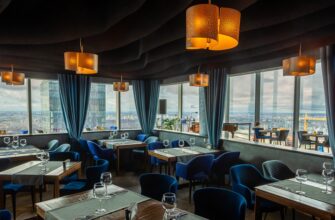 Ресторан 360 в Москве-Сити: панорамная европейская кухня на высоте 89 этажа