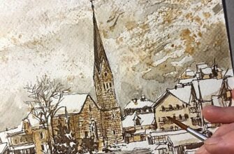 Кофейные картины: мастер-класс от художника в Москве