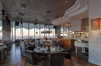 Ресторан Ruski в Москва-Сити: русская кухня с панорамой на город