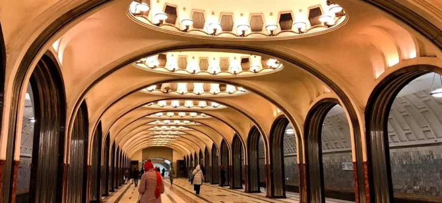 Самые красивые станции метро Москвы