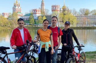 Групповая велопрогулка по киноместам Москвы
