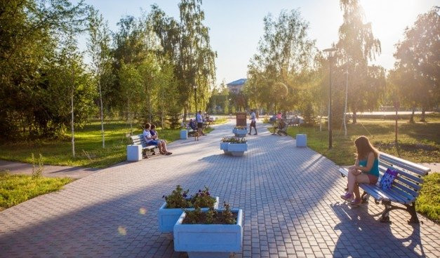 Сквер «Дербышки» в Казани: уютное место для отдыха и развлечений