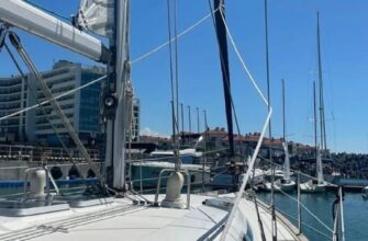 Прогулка на парусной яхте в Чёрном море