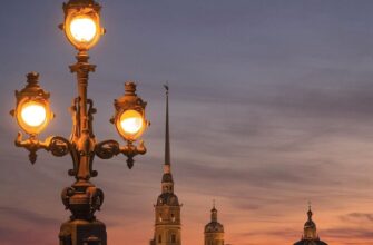 Фонари ночного Петербурга — прошлое, настоящее, будущее