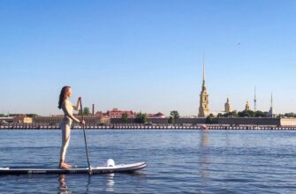 Утренний Петербург на сапе