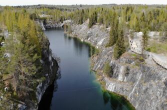 Из Санкт-Петербурга по Карелии: парк Рускеала, оленья ферма и водопады