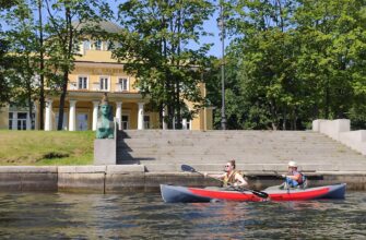 К парковым островам Петербурга — на байдарках