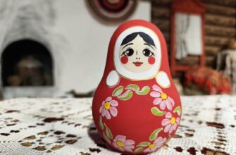 Музыкальная матрёшка: мастер-класс по росписи (5+)