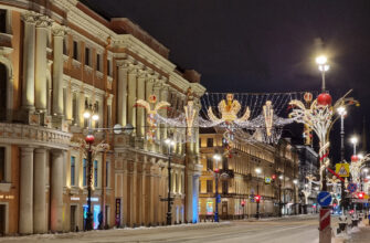 Новогодний Петербург и рождественская ярмарка