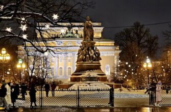 Новогодний Петербург с Дедом Морозом и Снегурочкой