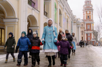 По Невскому со Снегурочкой (для малышей 3–5 лет)