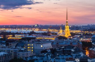 По вечернему Петербургу: архитектура в свете огней