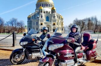 В Кронштадт и Петергоф — на мотоцикле из Петербурга
