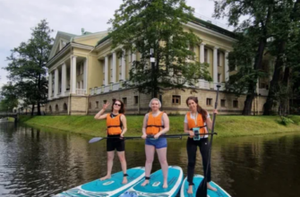 Прогулка на сапах у особняка графини Клейнмихель