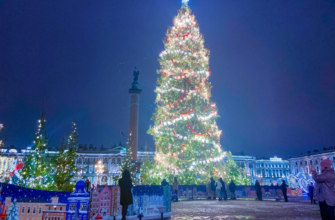 Прогулка по новогоднему Петербургу