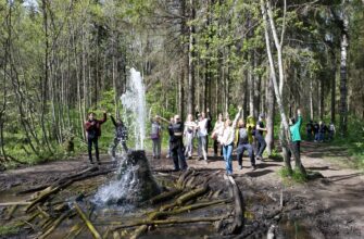 В поисках Гатчинских гейзеров (начало и завершение в Гатчине)
