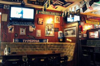 Паб Темплет Бар на проспекте Просвещения: европейская кухня и спортивная атмосфера
