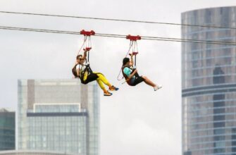 Воздушная трасса Zipline на Воробьевых горах — адреналин и панорамы Москвы