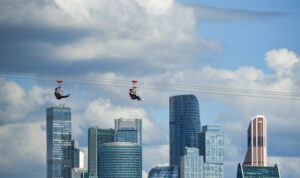 Воздушная трасса Zipline на Воробьевых горах — фото 6
