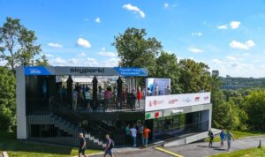 Воздушная трасса Zipline на Воробьевых горах — фото 8