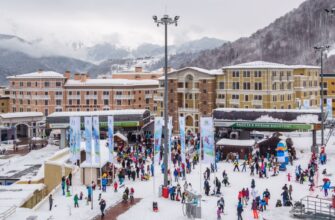 Красная Поляна — горный курорт Сочи для активного отдыха
