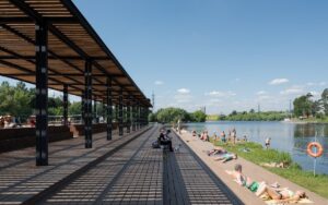 Зона отдыха «Левобережье» — зелёный оазис у Химкинского водохранилища